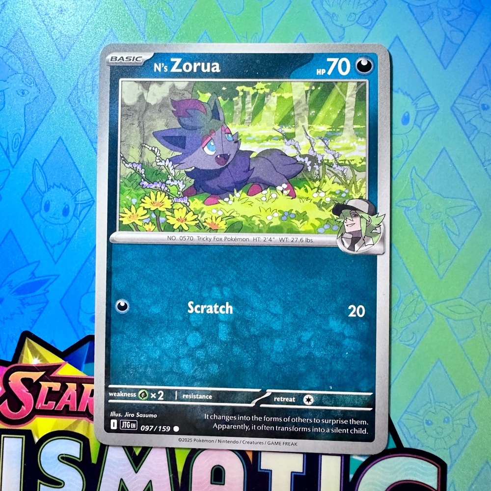 n’s zorua (097/159) - common — pokémon: journey together